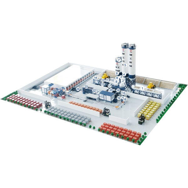 Autres machines pour la fabrication de blocs