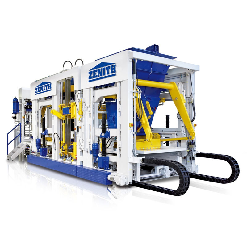 Quel support et service sont fournis avec une machine à blocs Zenith allemande